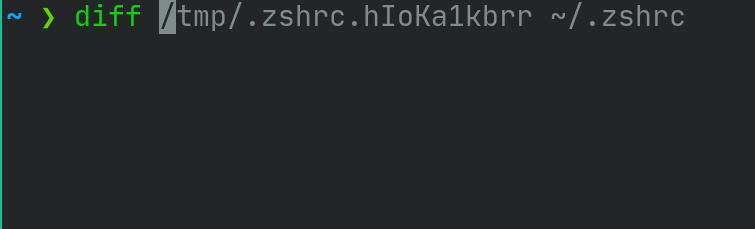 zsh-syntax-highlighting 插件效果